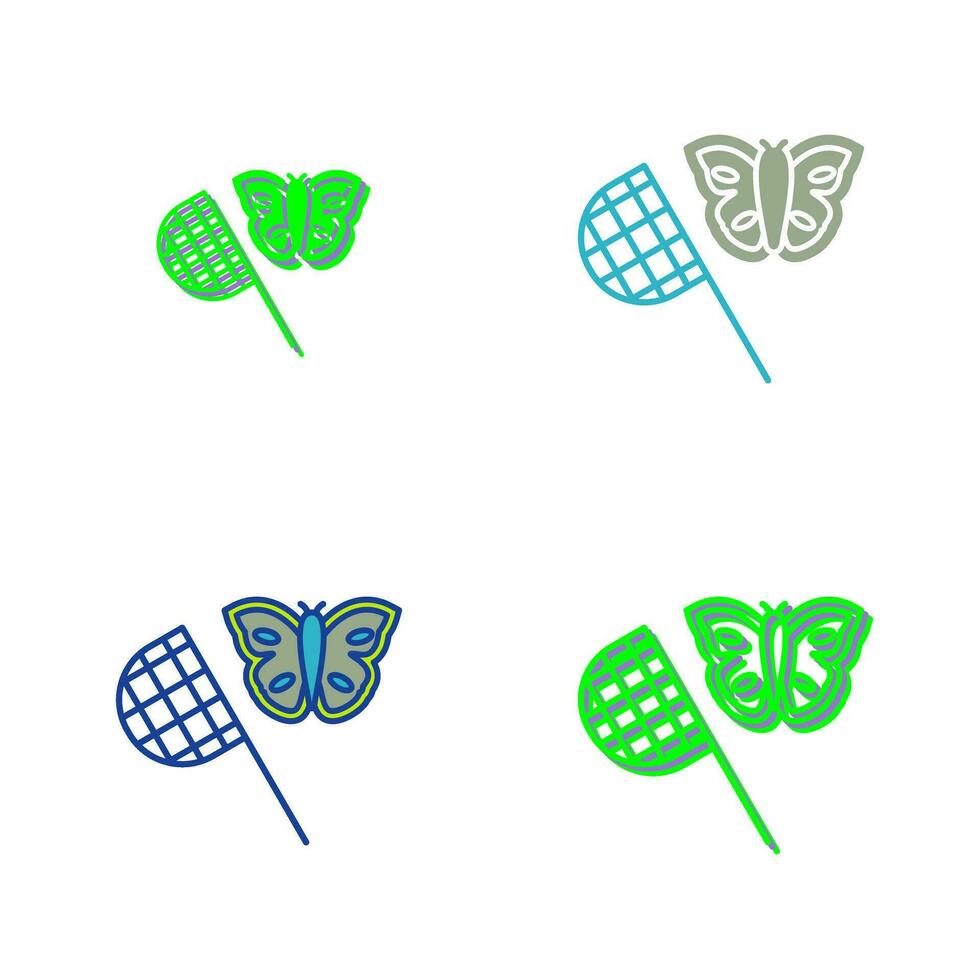 Butterfly Catcher Vector Icon