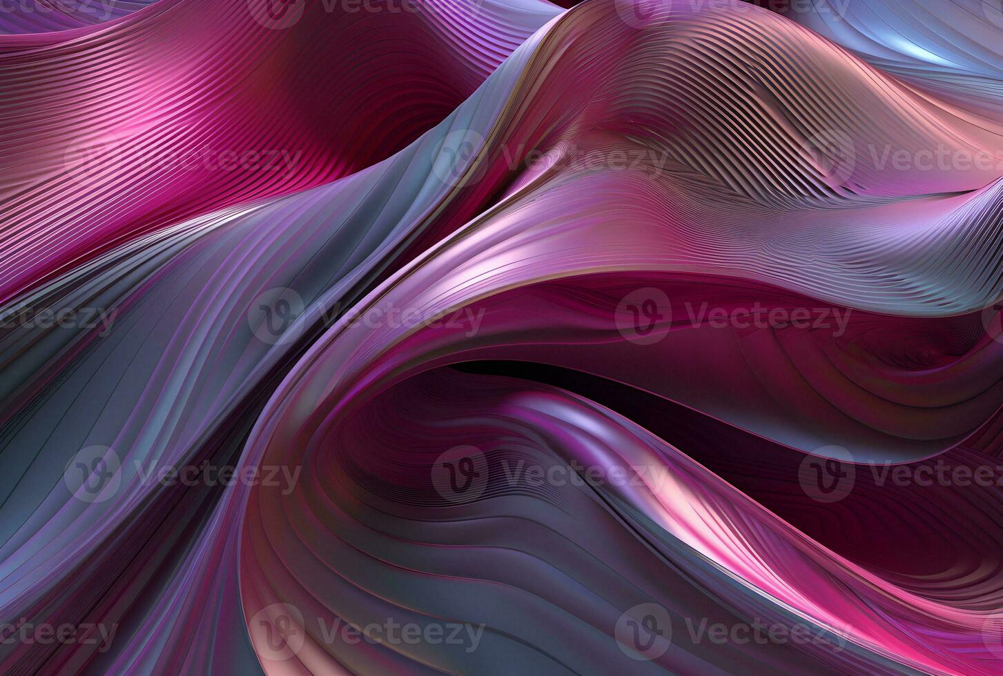 photo metallic holographic iridescent gradient wallpaper  generative ai