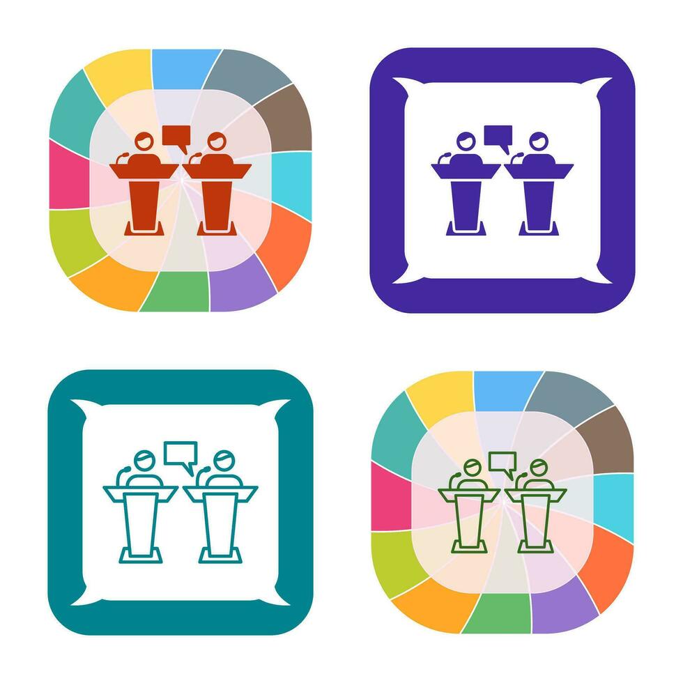Debate Vector Icon