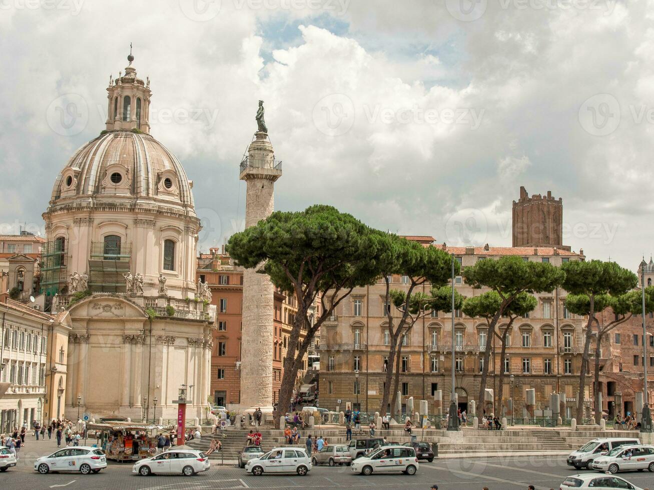 the city of Rome in in italy photo