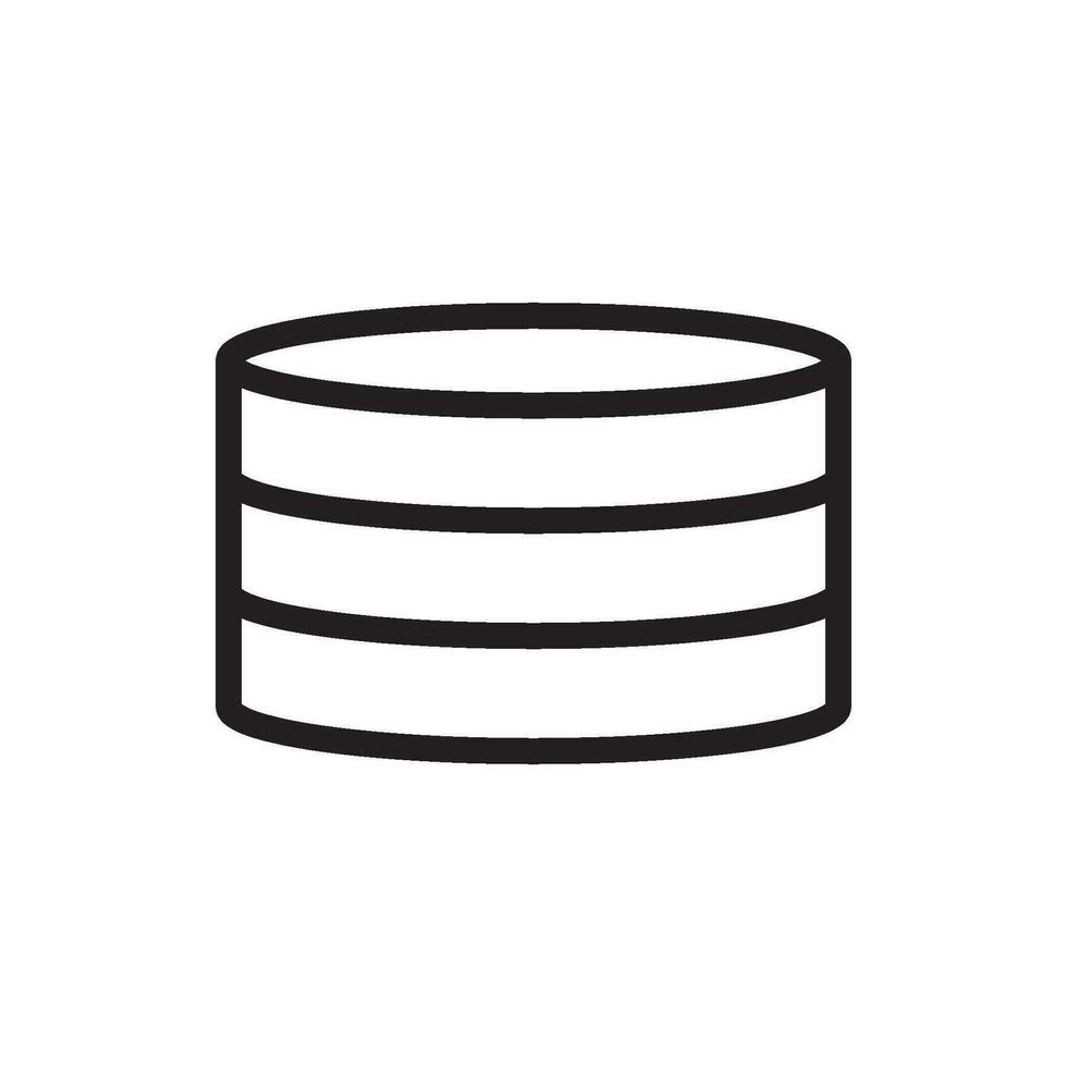 database icon vector