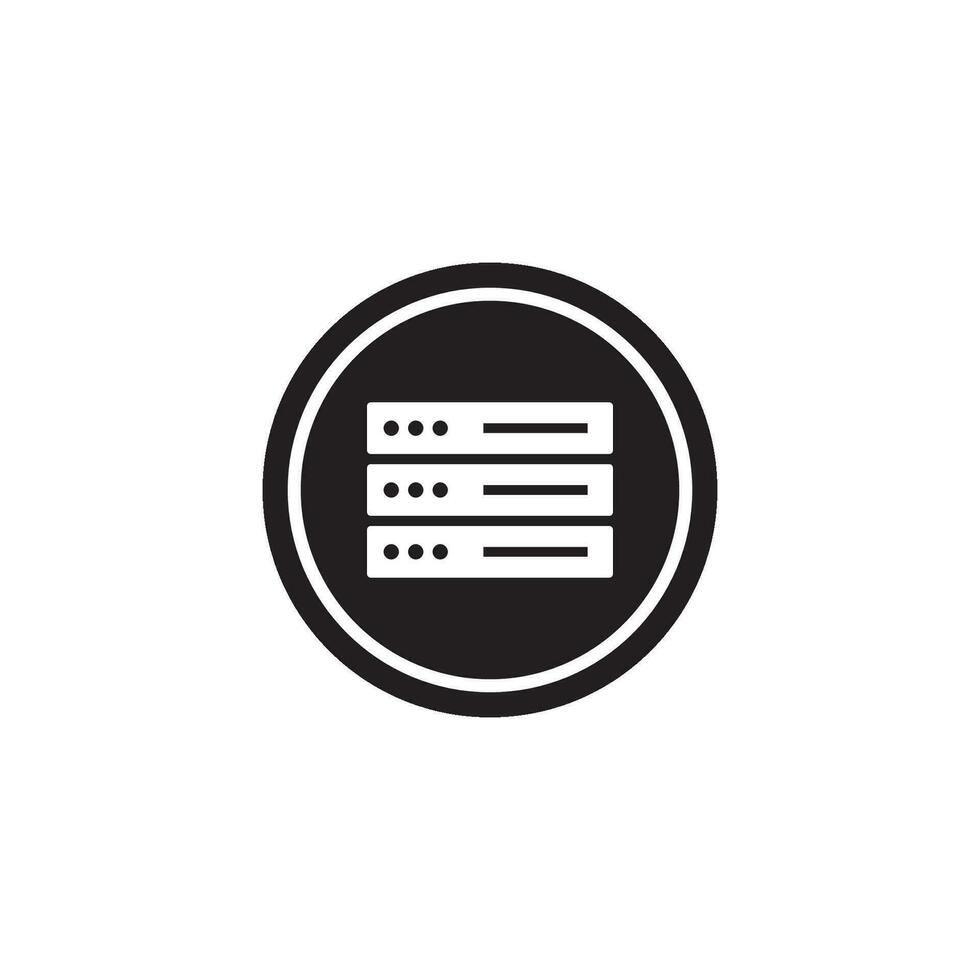 database icon vector