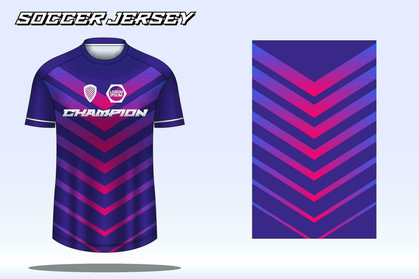 fútbol jersey Bosquejo para fútbol americano club. vector sublimación Deportes vestir diseño. uniforme frente ver plantillas fútbol americano jersey.