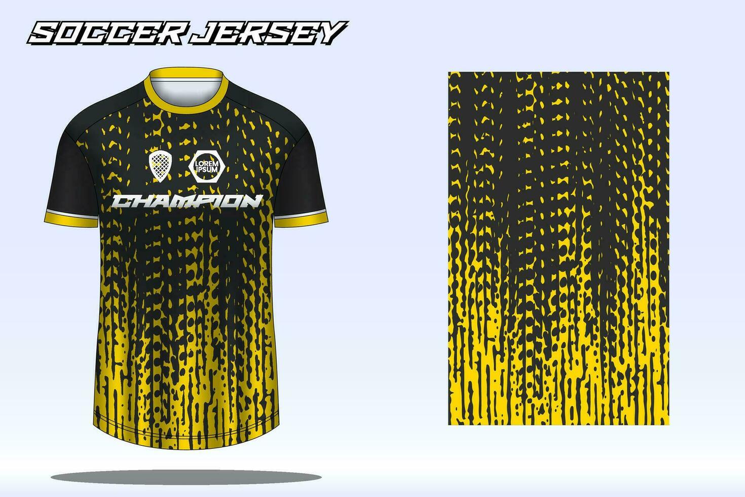 fútbol jersey Bosquejo para fútbol americano club. vector sublimación Deportes vestir diseño. uniforme frente ver plantillas fútbol americano jersey.