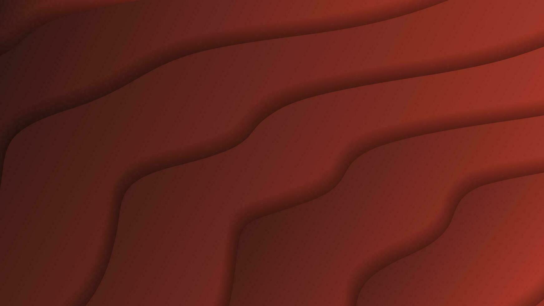 Dark red abstract wave modern luxury texture background vector