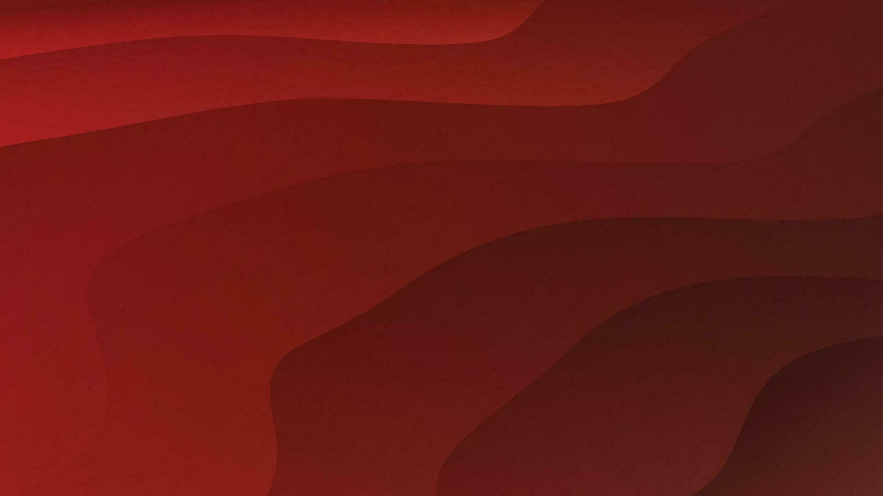 Dark red abstract wave modern luxury texture background vector
