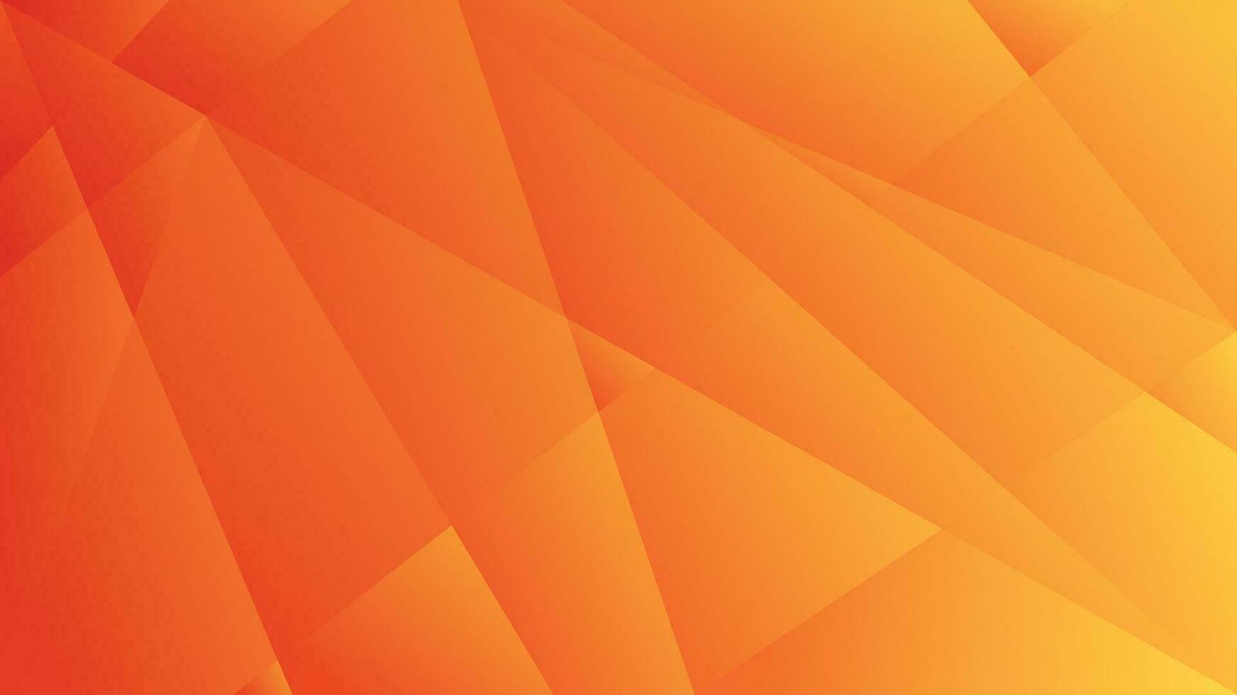 Red and yellow gradient polygon abstract background vector