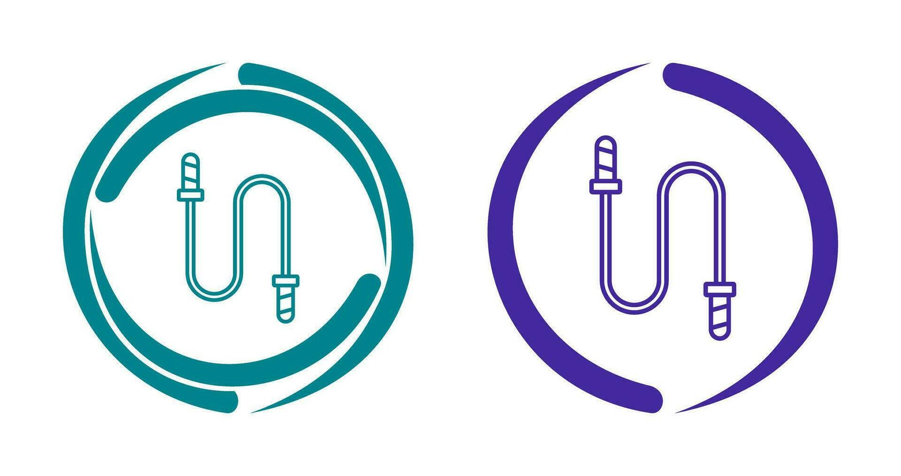 Jumping Rope Vector Icon