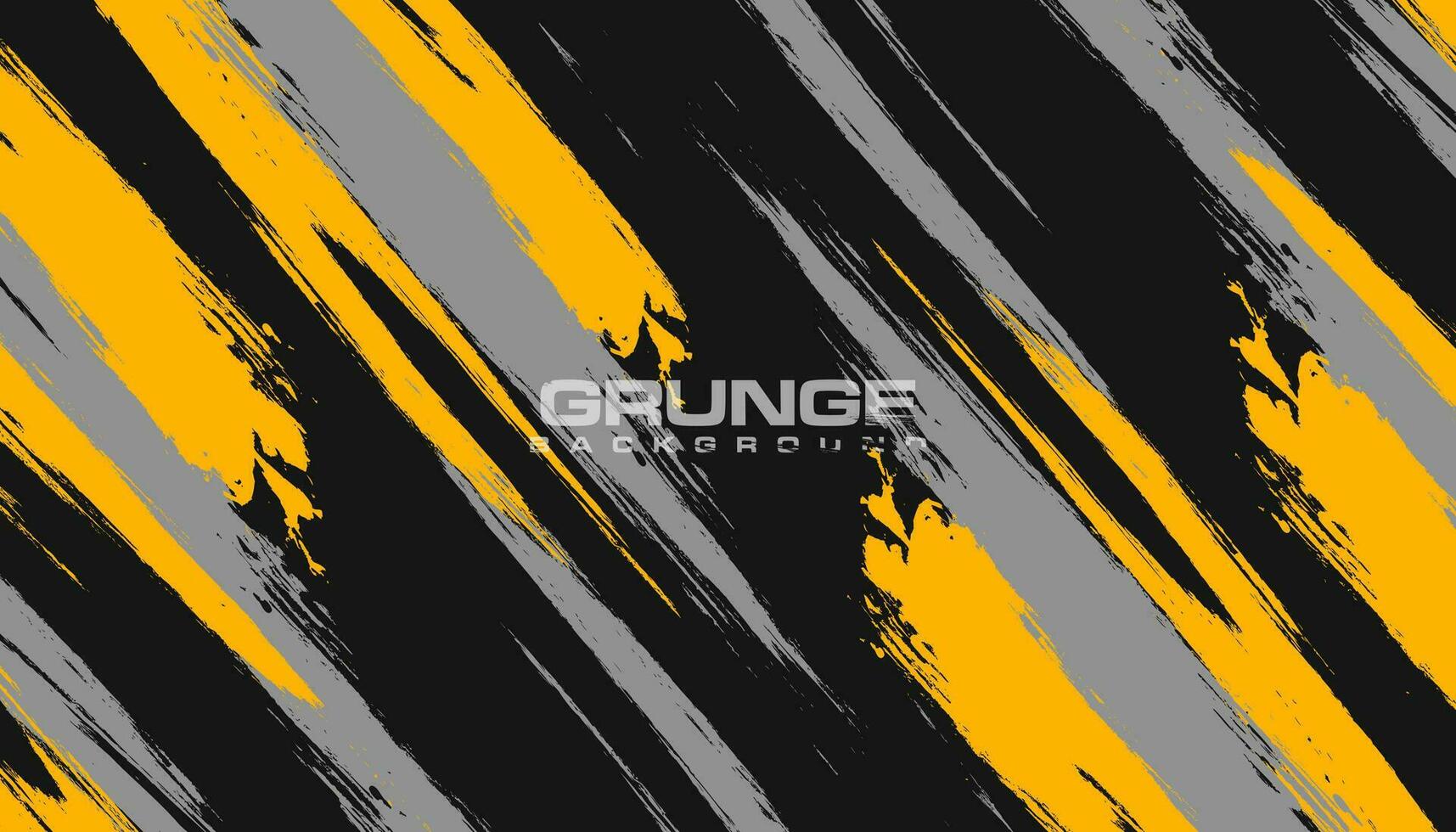 Black and yellow textured vector grungy background