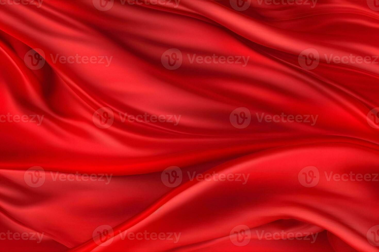 abstract luxury red silk fabric cloth or liquid wave or texture satin background. Neural network AI generated photo