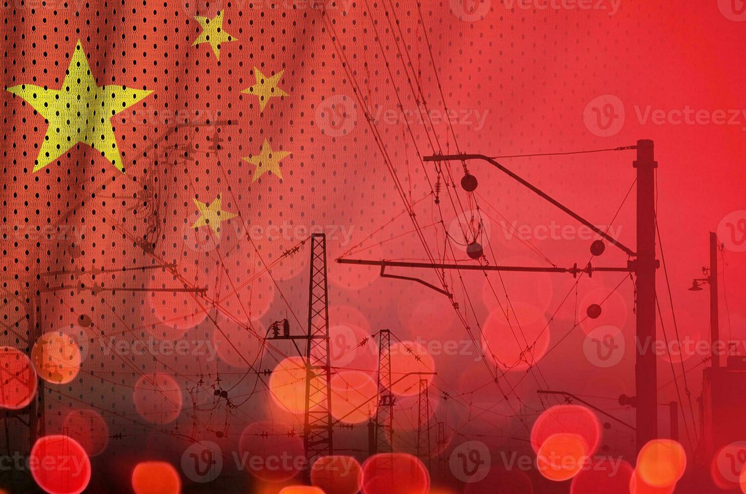 MERS-CoV Novel Corona virus concept with railway. Middle East Respiratory Syndrome abstract collage. Chinese infection photo