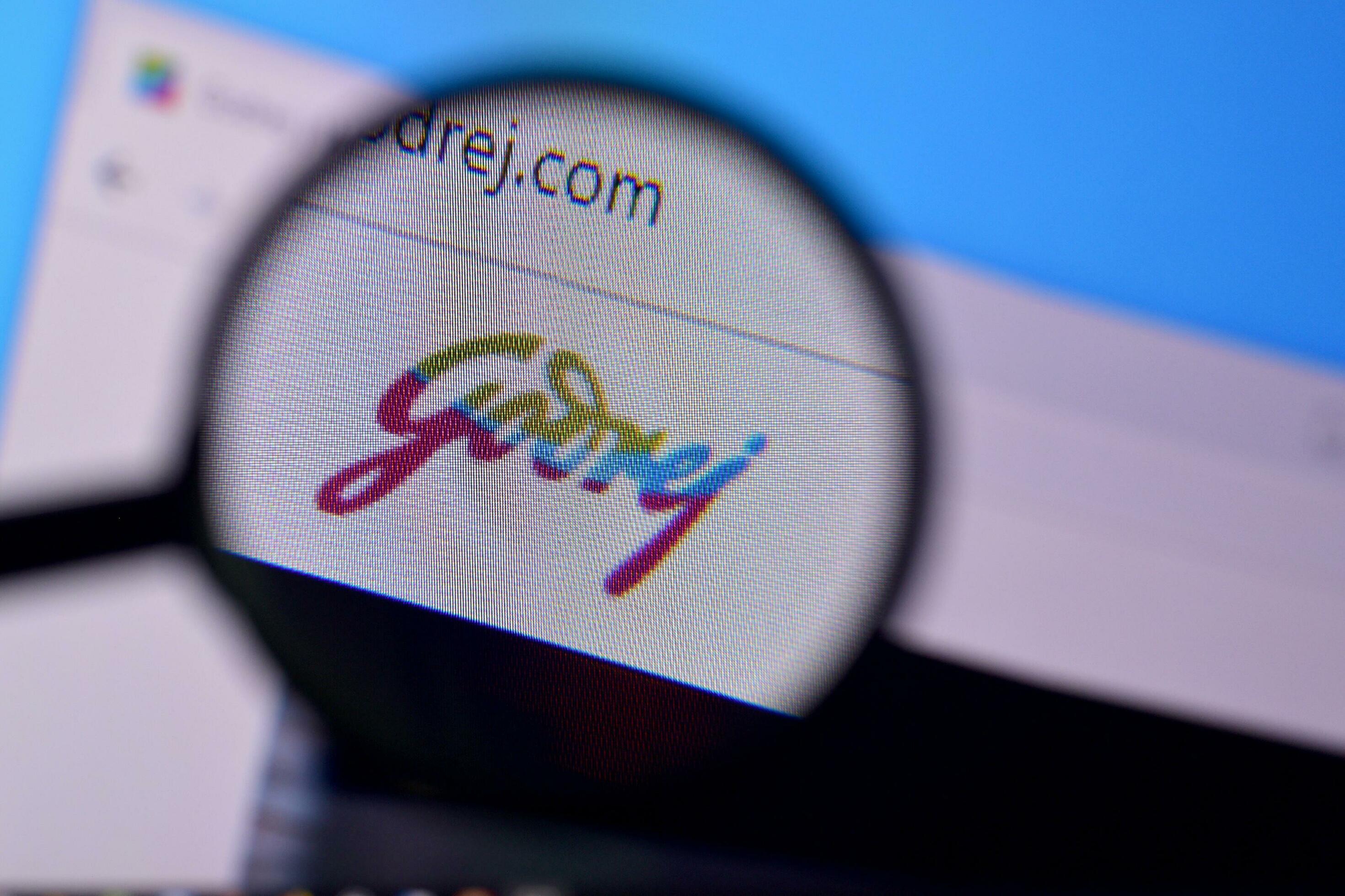 Homepage of godrej website on the display of PC, url 29619825 Stock Photo at Vecteezy