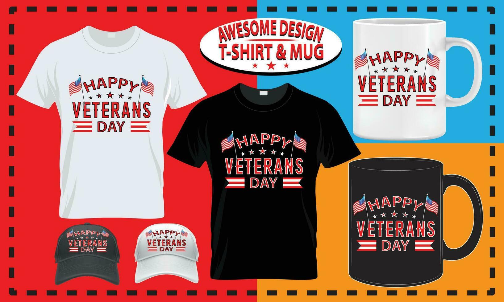 Veterans t-shirt and mug design, typography custom, vector best for print design.