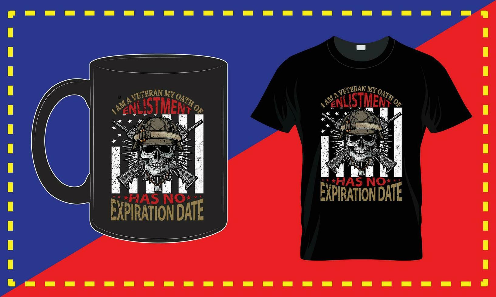 Veterans t-shirt and mug design, typography custom, vector best for print design.