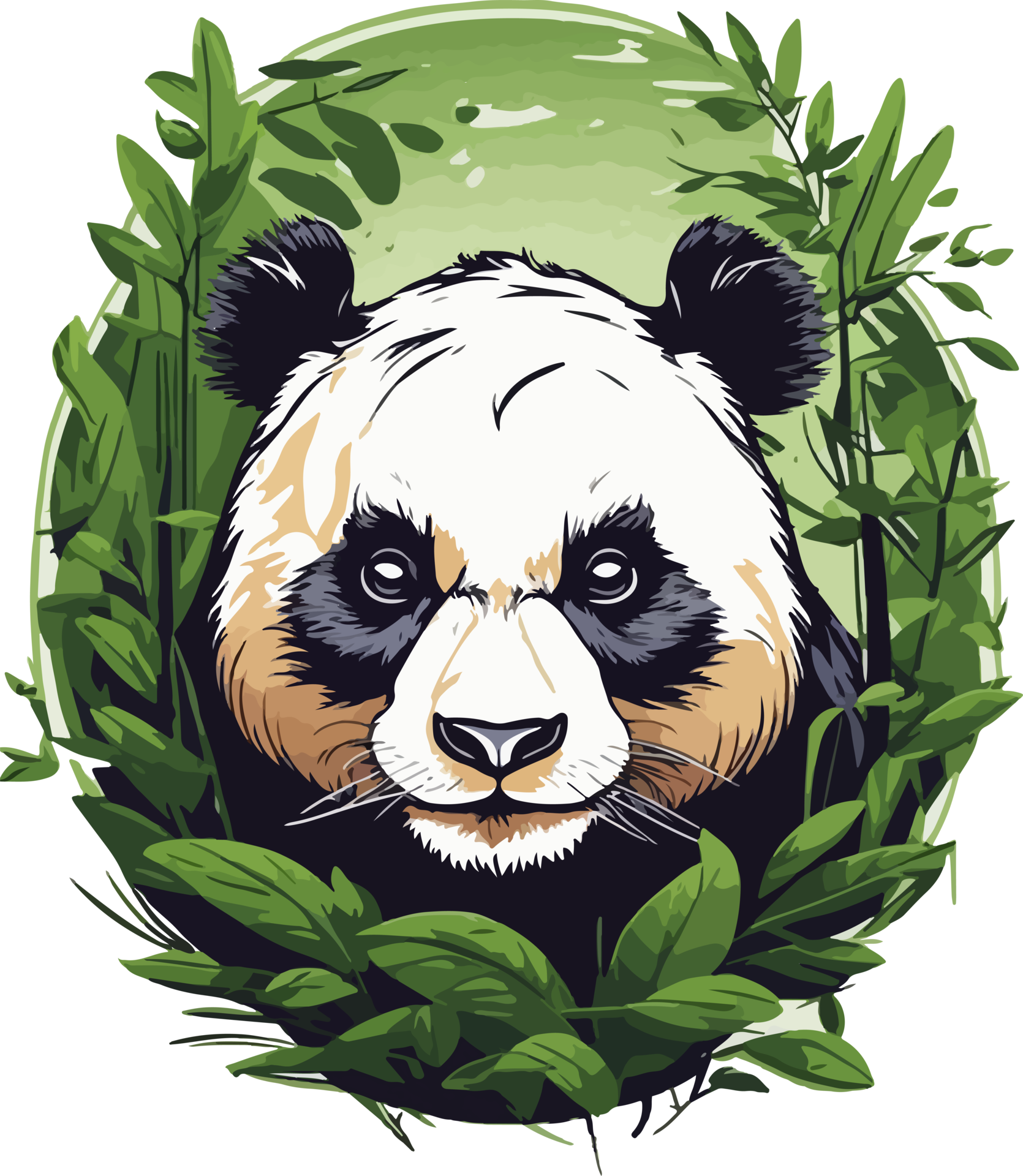 Panda Logo Mascot Illustration AI Generative 29621983 PNG