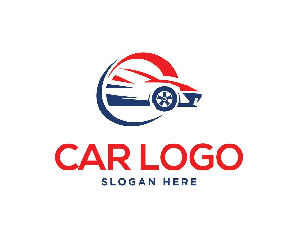 Cars Shop Logo Design Icon Vector Template.