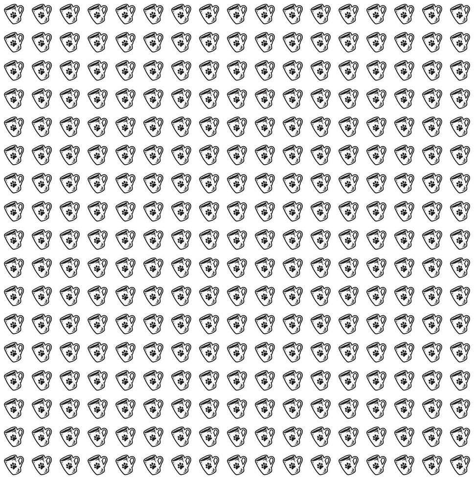 international day of coffee background with hand drawn and realistic llustration vector