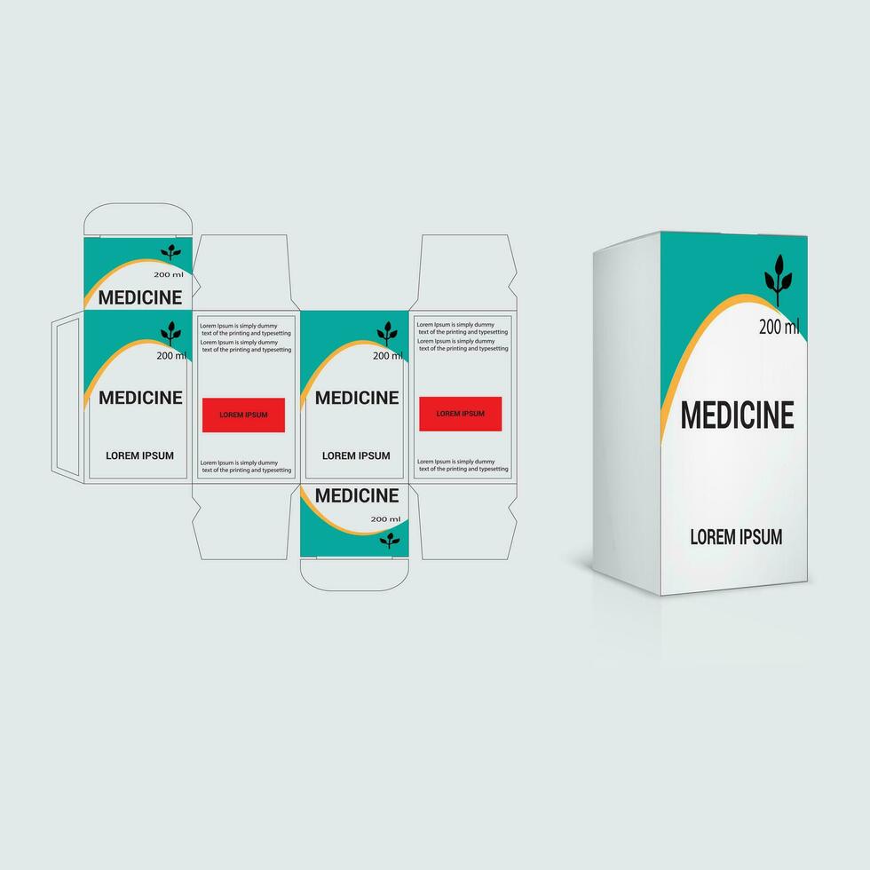 suplementos y cosmético caja diseño, paquete diseño plantilla, caja describir, caja embalaje diseño, etiqueta diseño, cuidado de la salud etiqueta, embalaje creativo idea vector, realista Bosquejo vector