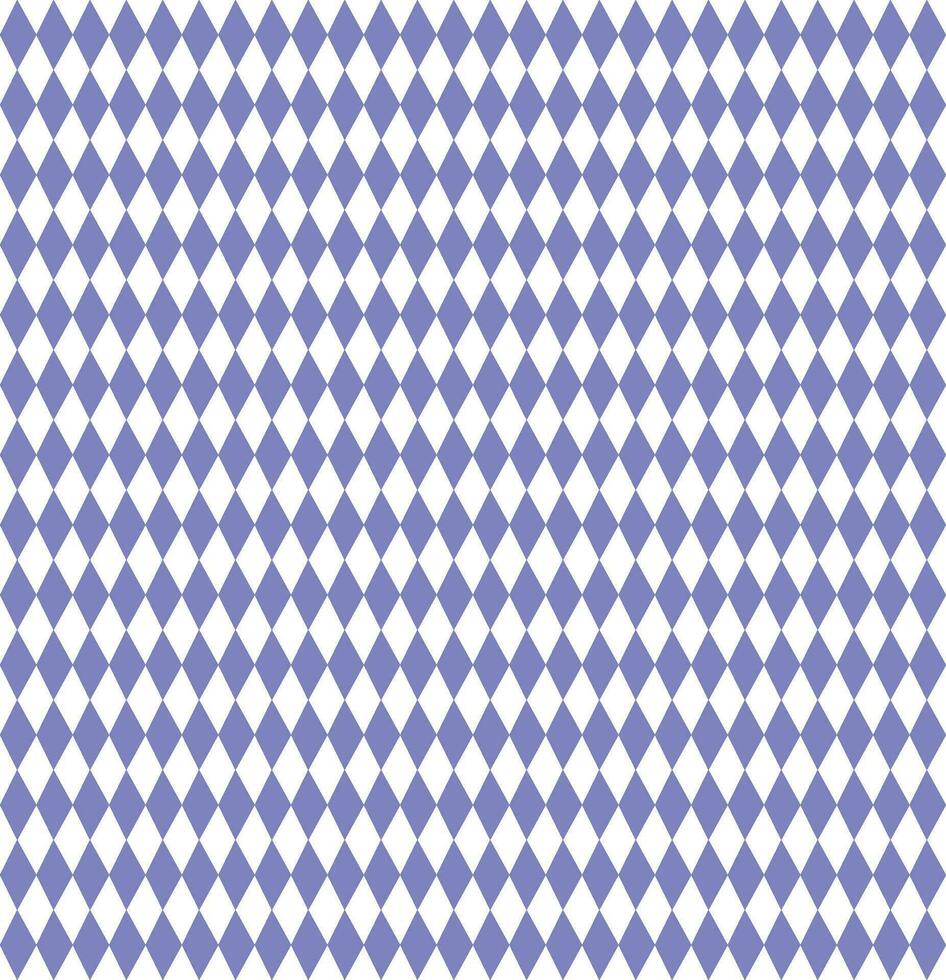 Horizontal Oktoberfest Background - Vector Seamless Bavarian Flag Pattern