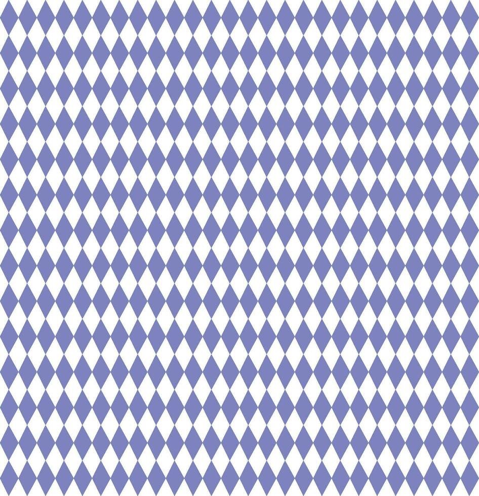 Horizontal Oktoberfest Background - Vector Seamless Bavarian Flag Pattern