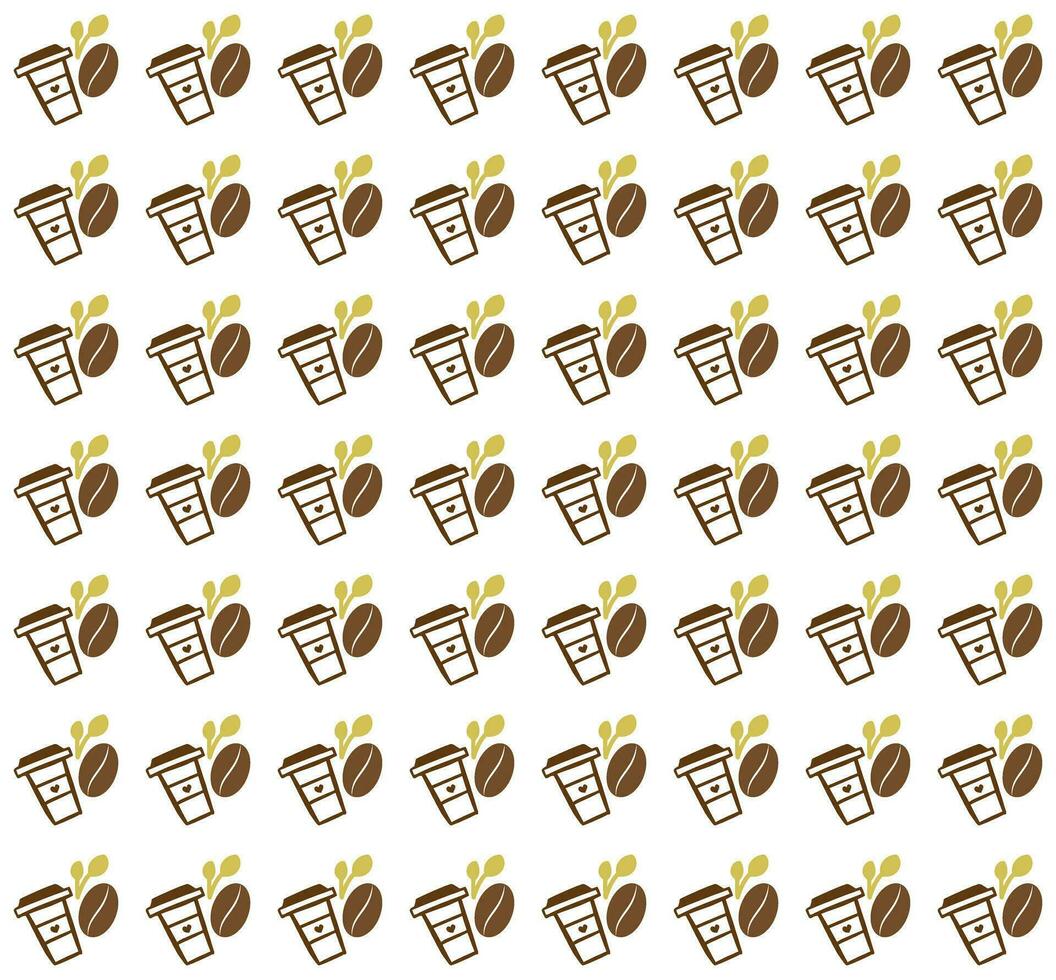 international day of coffee background with hand drawn and realistic llustration vector