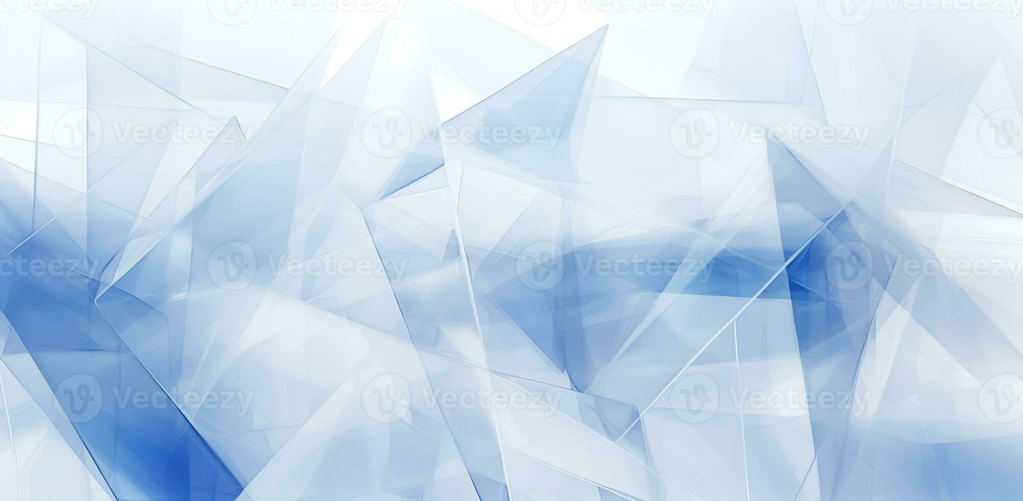 White blue cutting-edge background with a futuristic twist. Created with Generative AI photo