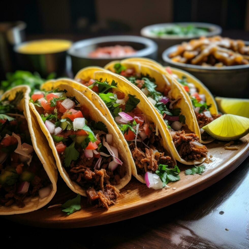 Tacos - Flavorful, Spicy, Versatile, Perfect for Any Occasion. photo