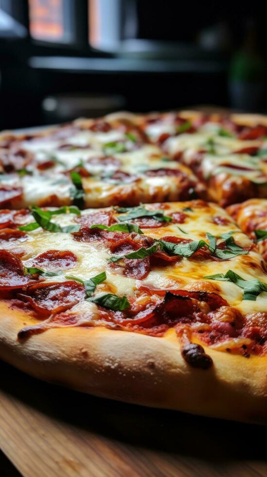 Pizza - Classic, Cheesy, Delicious, Crowd-Pleasing Comfort Food photo