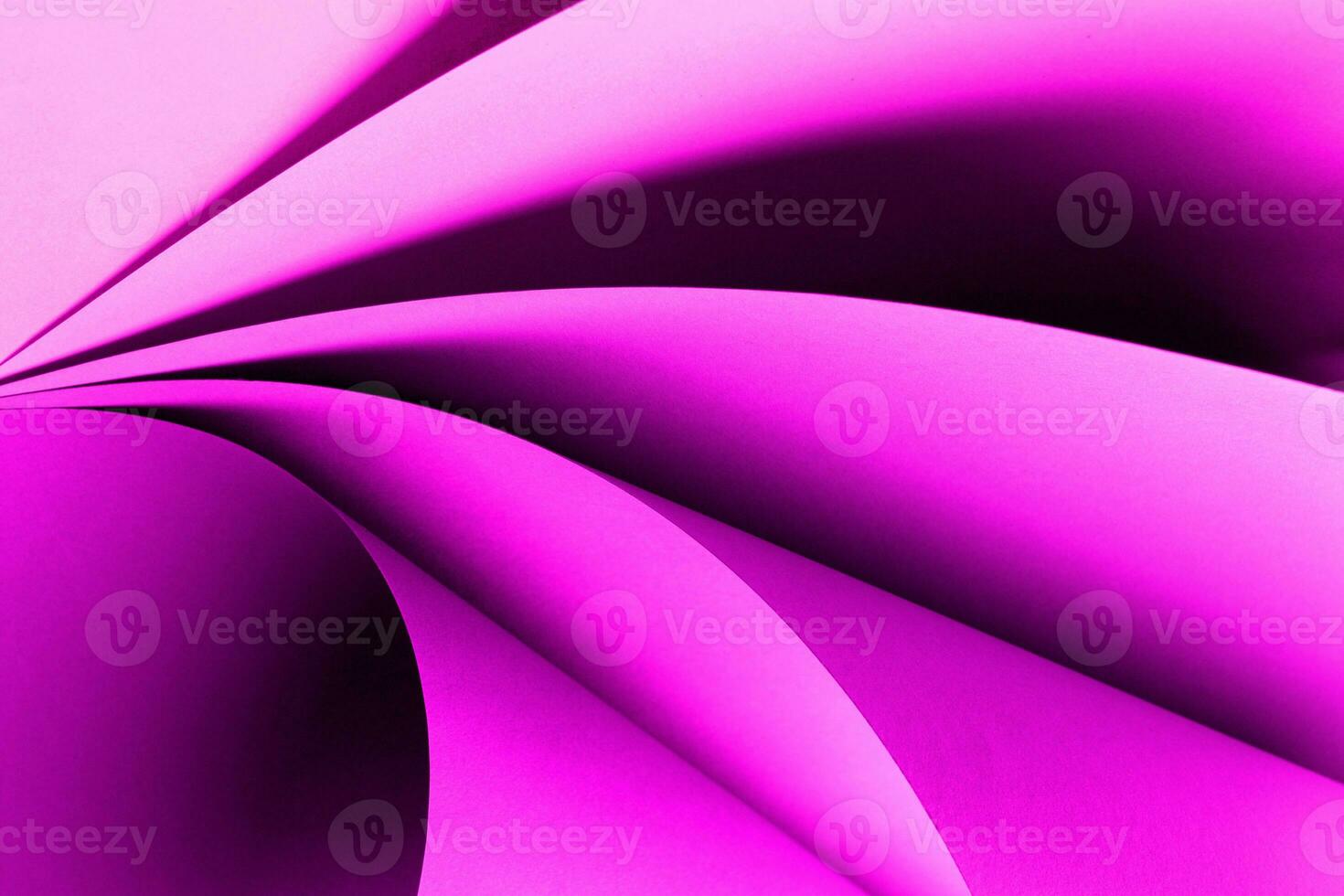 Abstract paper curved background photo