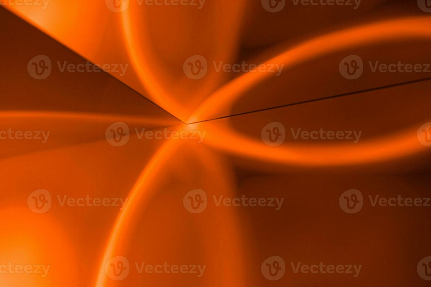 Aesthetic background with light sunset projector lamp photo