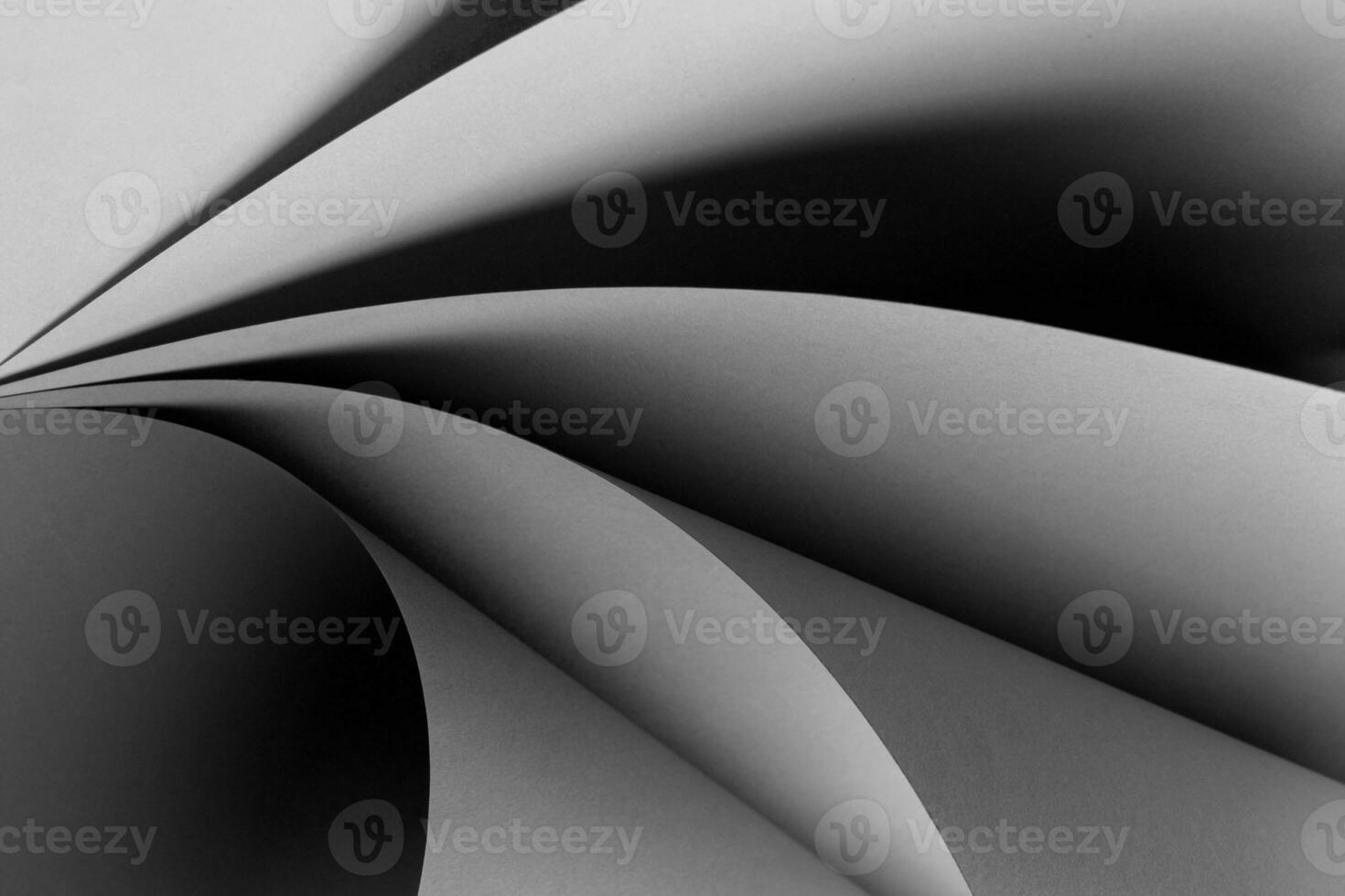 Abstract paper curved background photo