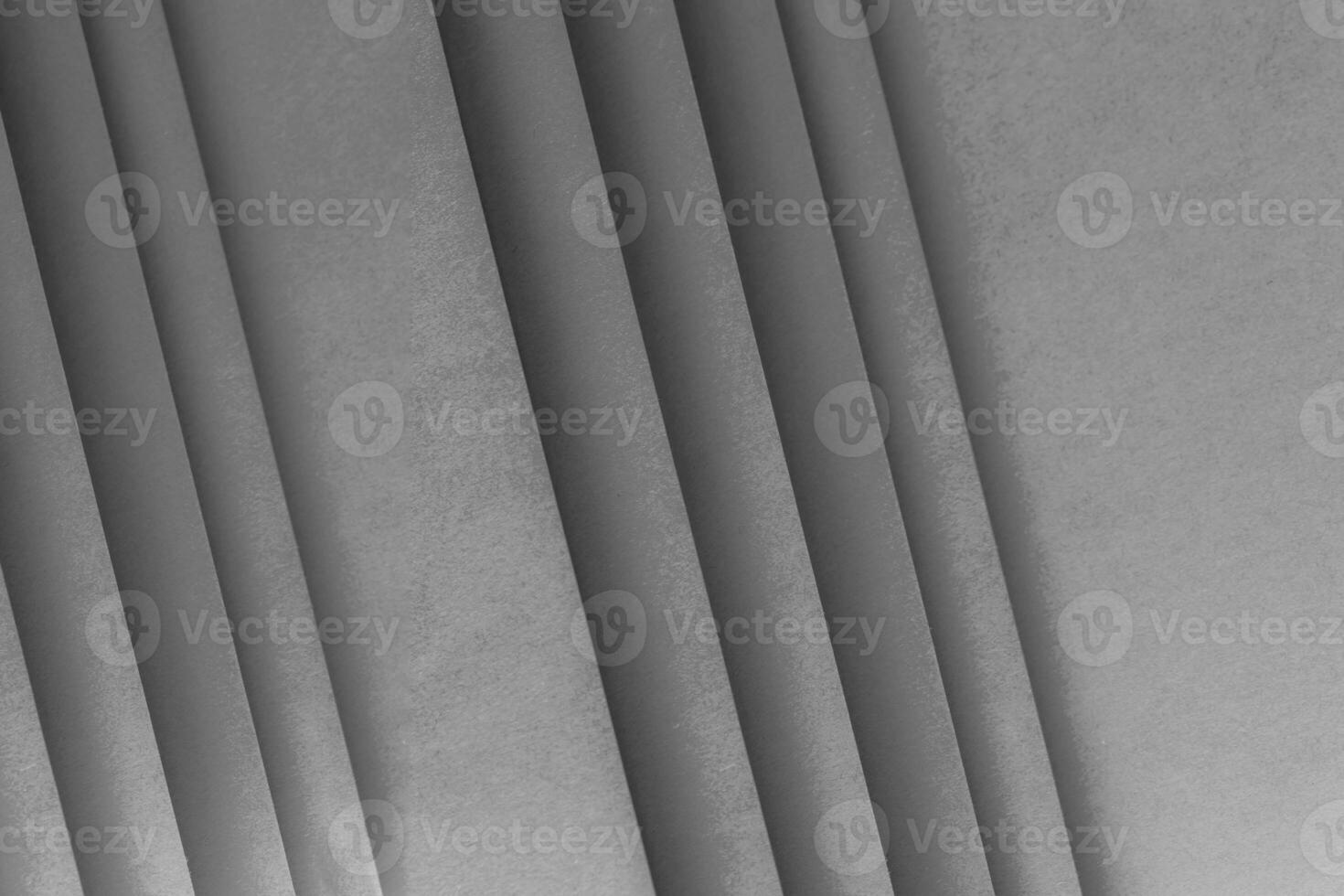 An overhead view of blank paper striped background photo