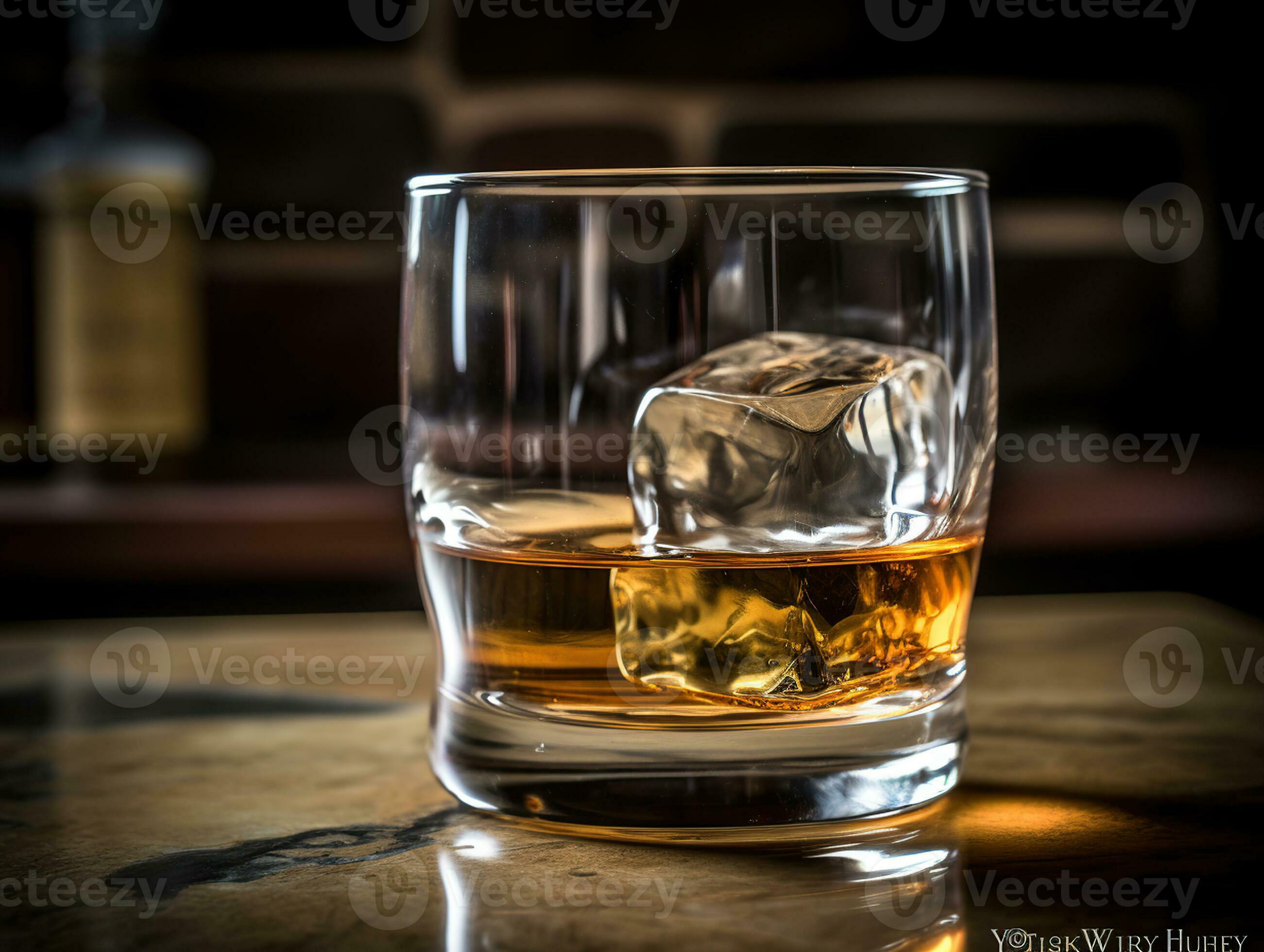 https://static.vecteezy.com/system/resources/previews/029/624/593/large_2x/glass-of-whiskey-with-ice-cubes-on-the-rock-table-generative-ai-photo.jpg