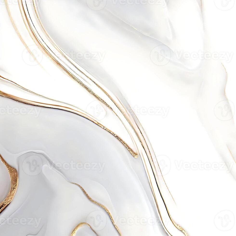 Luxury White Gold Marble texture background . Panoramic Marbling texture design for Banner, invitation, wallpaper, headers, website, print ads, packaging design template. photo