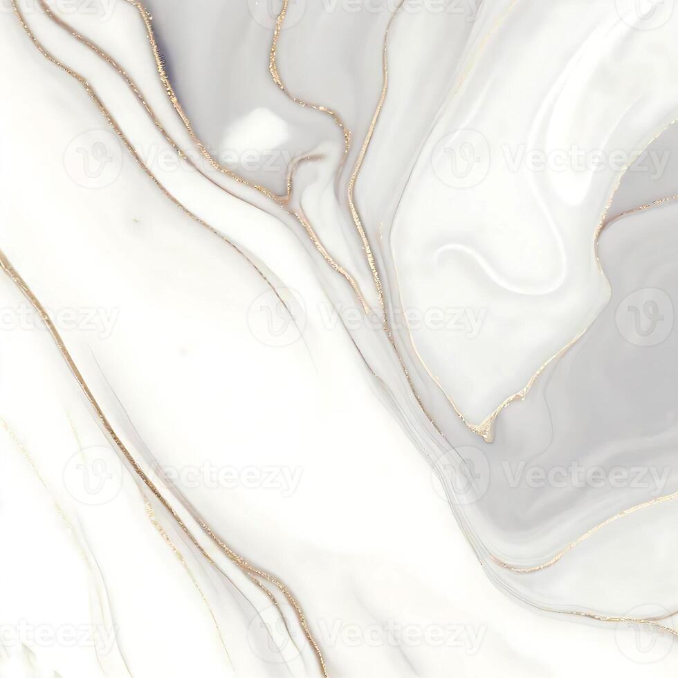 Luxury White Gold Marble texture background . Panoramic Marbling texture design for Banner, invitation, wallpaper, headers, website, print ads, packaging design template. photo