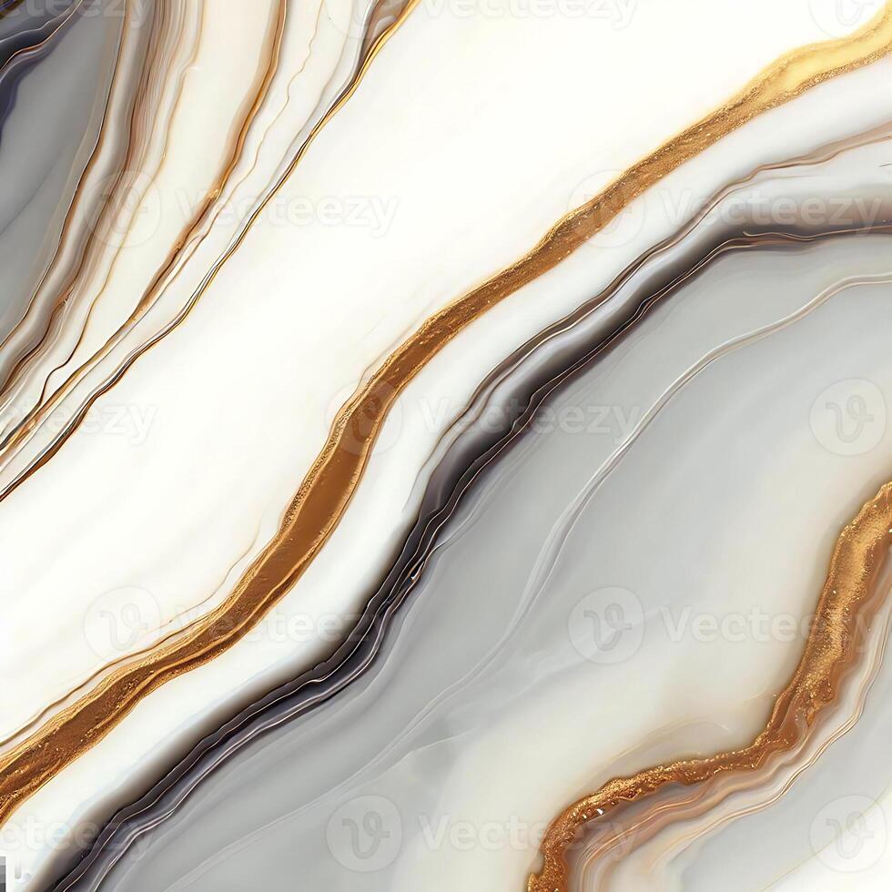 Luxury White Gold Marble texture background . Panoramic Marbling texture design for Banner, invitation, wallpaper, headers, website, print ads, packaging design template. photo