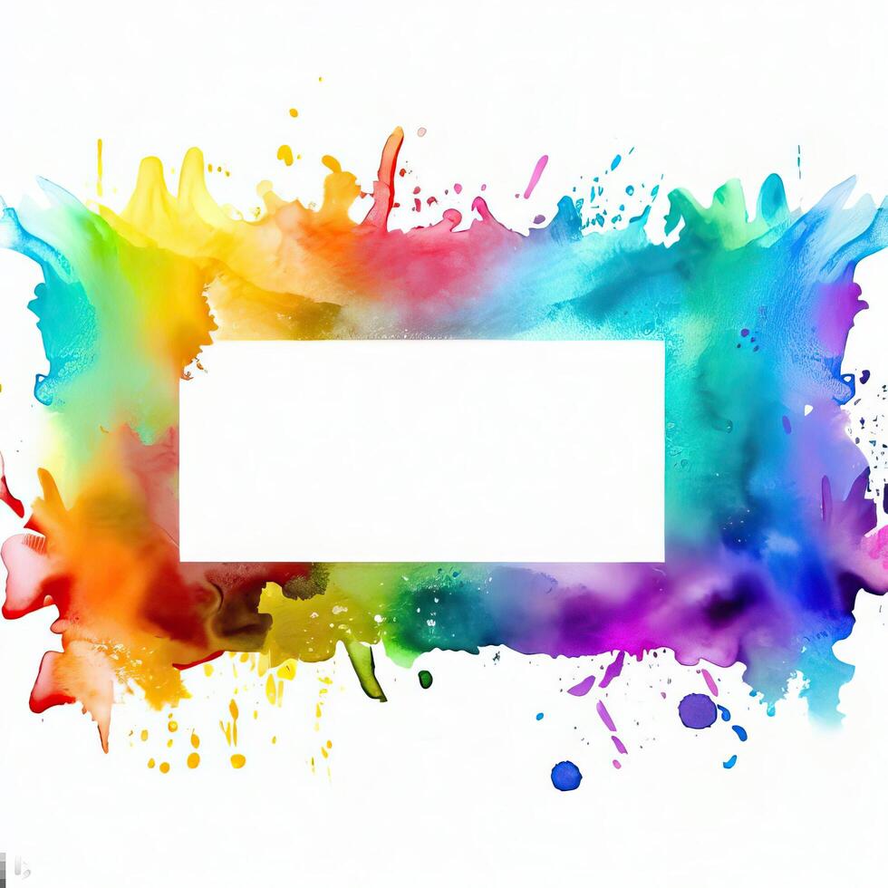Abstract powder splatted background Freeze motion of color powder exploring photo