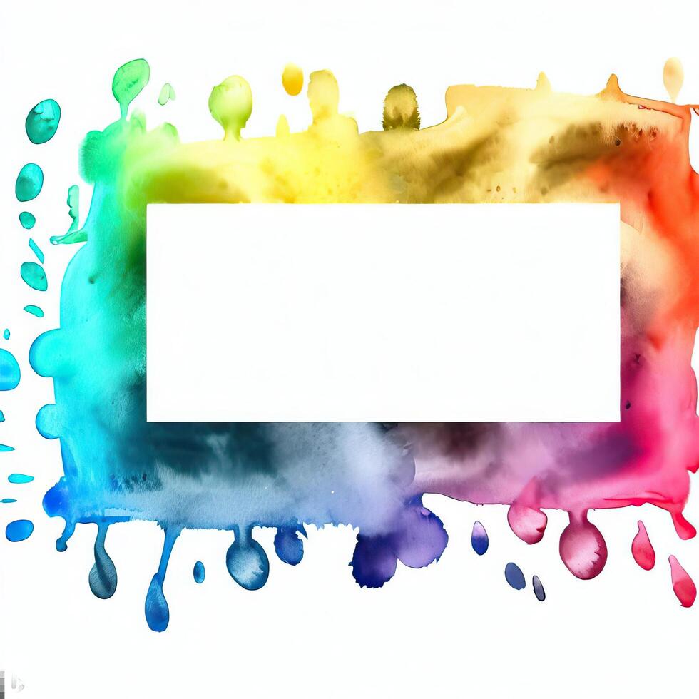 Abstract powder splatted background Freeze motion of color powder exploring generative AI photo