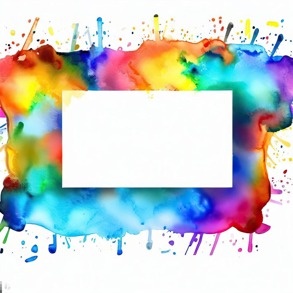 Abstract powder splatted background Freeze motion of color powder exploring photo