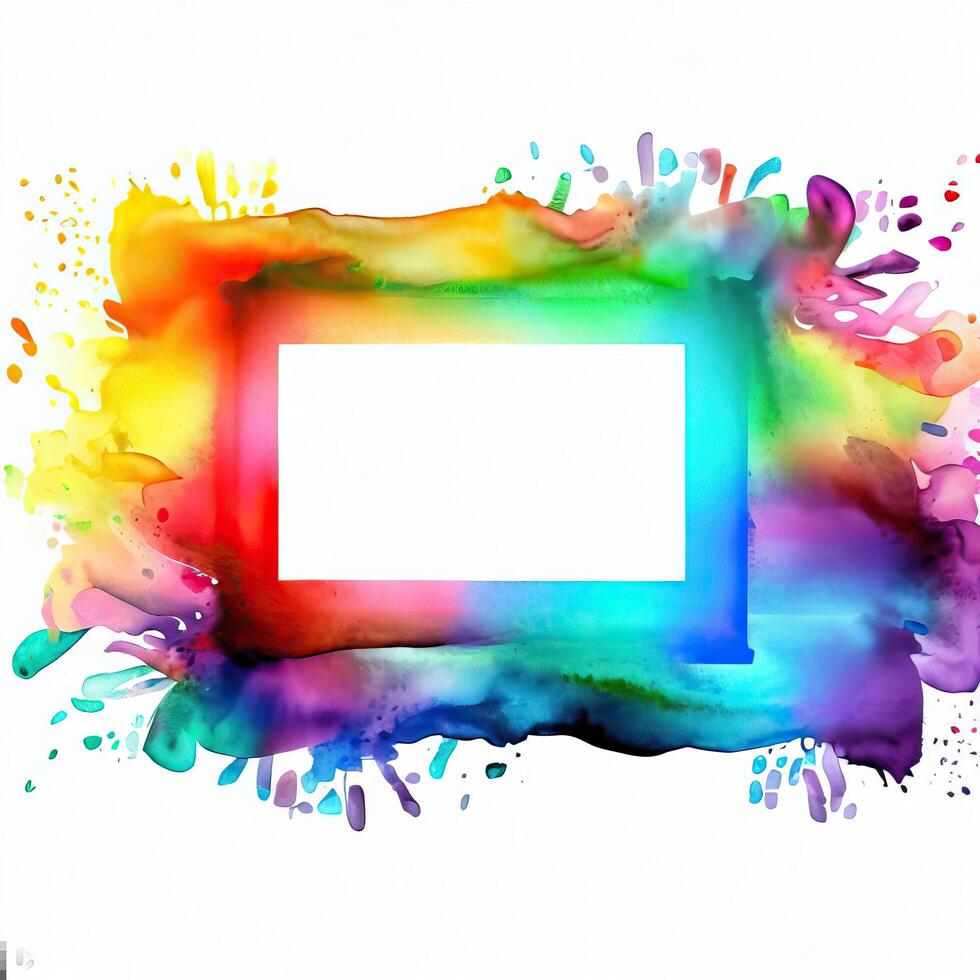 Abstract powder splatted background Freeze motion of color powder exploring photo