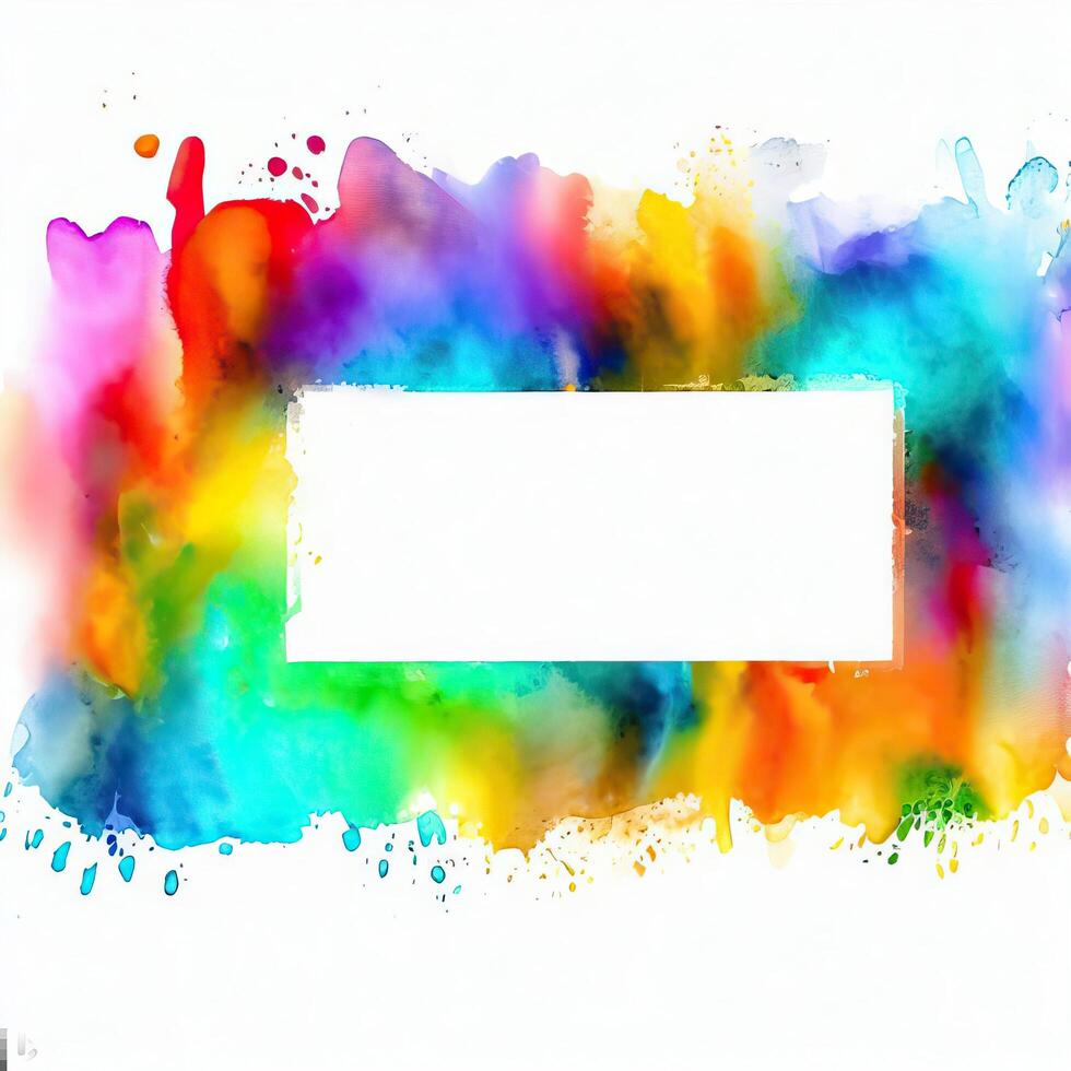 Abstract powder splatted background Freeze motion of color powder exploring photo