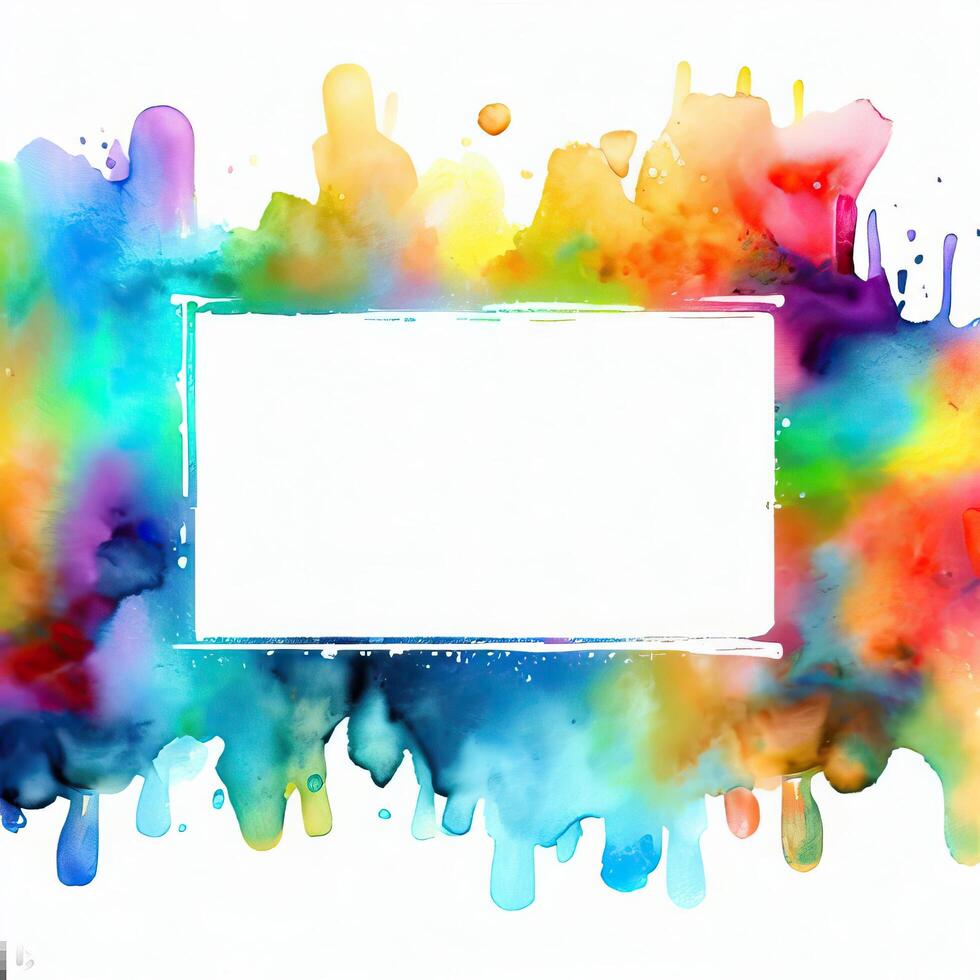 Abstract powder splatted background Freeze motion of color powder exploring photo