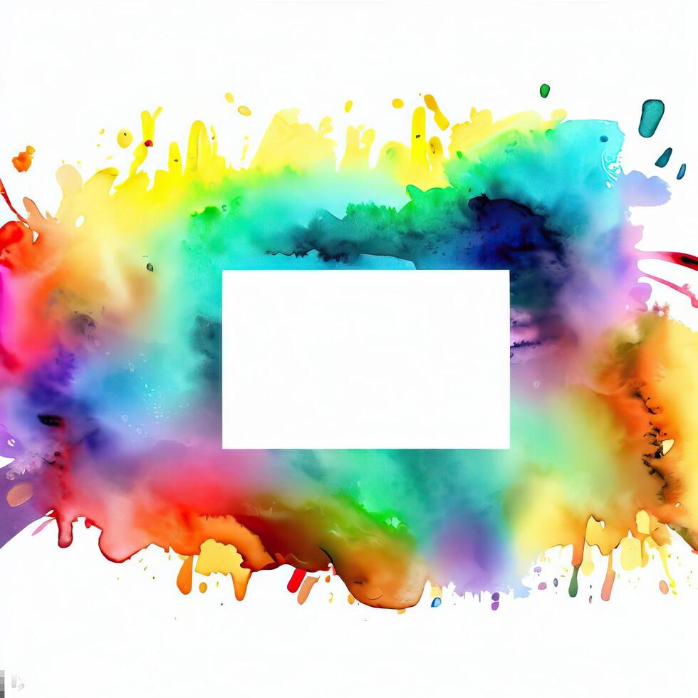 Abstract powder splatted background Freeze motion of color powder exploring photo