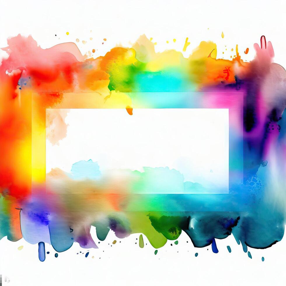 Abstract powder splatted background Freeze motion of color powder exploring photo