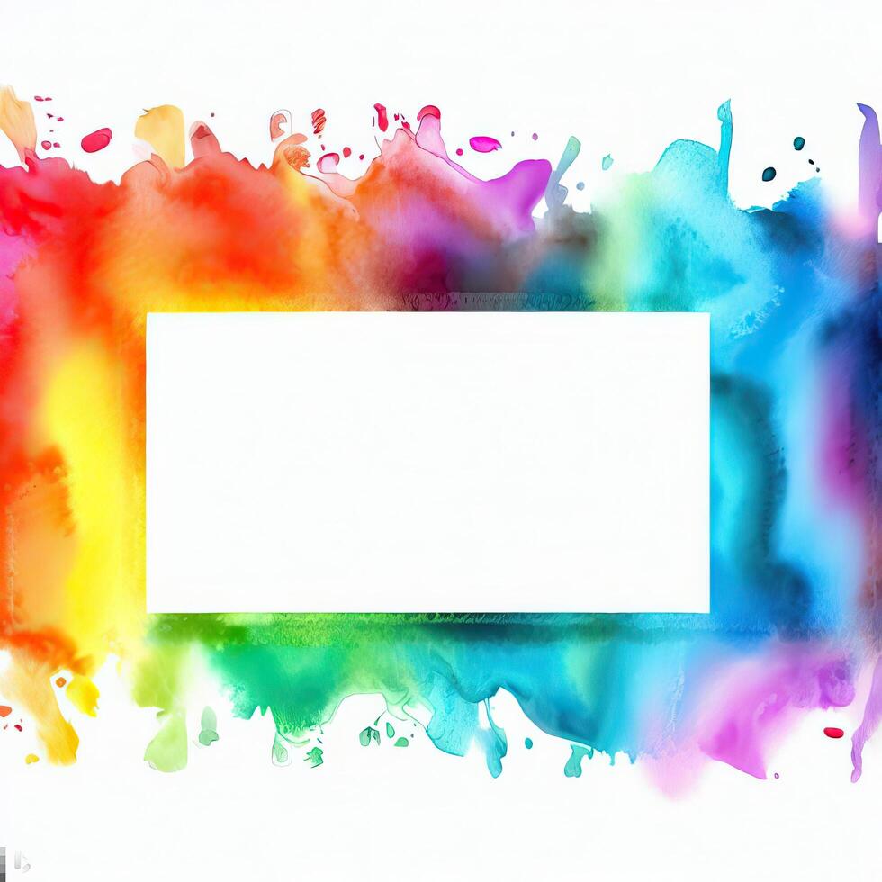 Abstract powder splatted background Freeze motion of color powder exploring photo