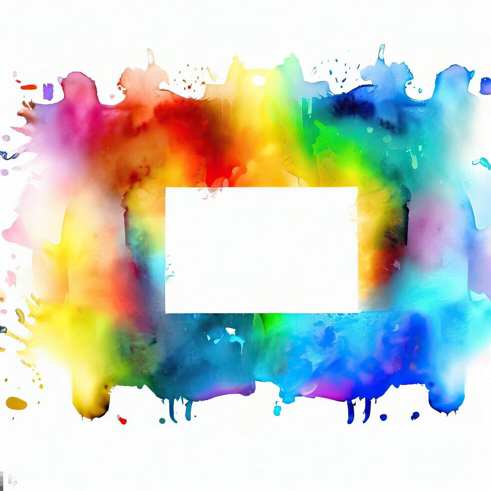 Abstract powder splatted background Freeze motion of color powder exploring photo