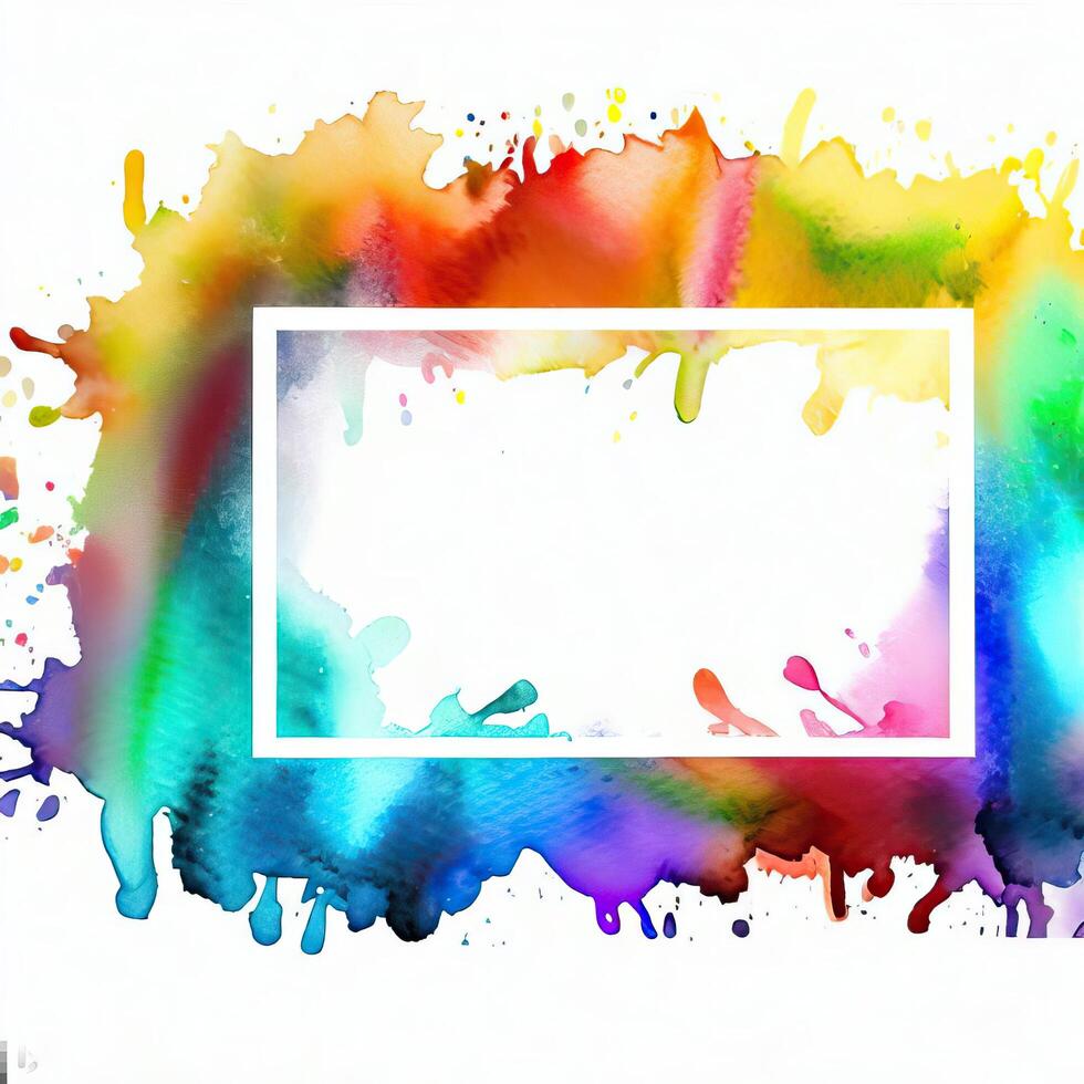 Abstract powder splatted background Freeze motion of color powder exploring photo