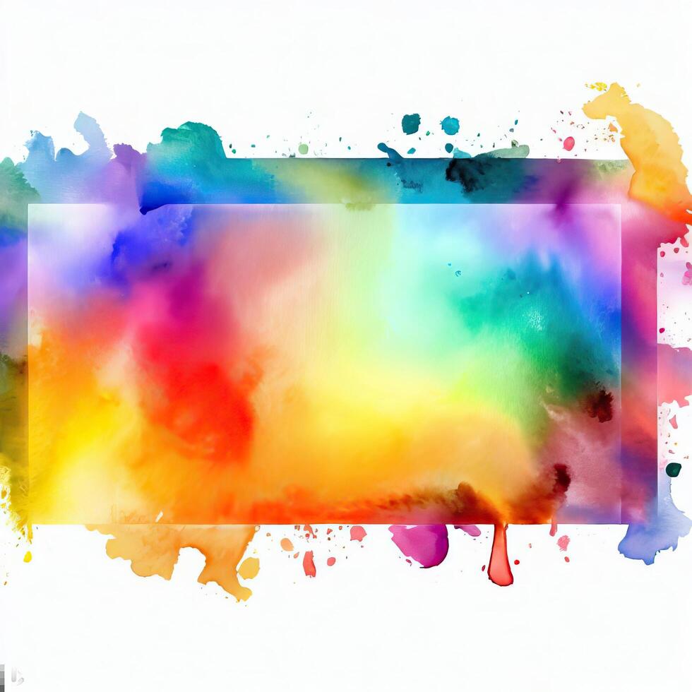 Abstract powder splatted background Freeze motion of color powder exploring photo