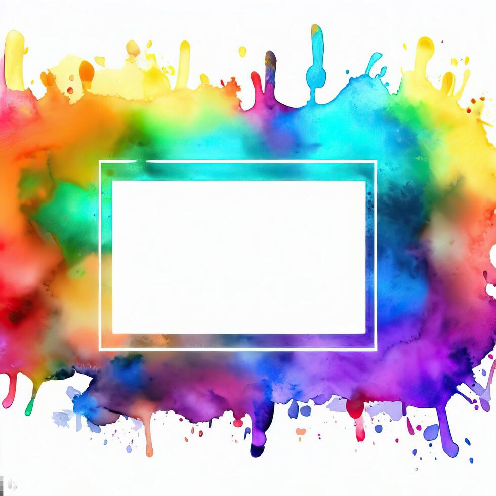 Abstract powder splatted background Freeze motion of color powder exploring photo