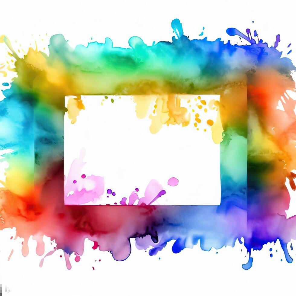 Abstract powder splatted background Freeze motion of color powder exploring photo